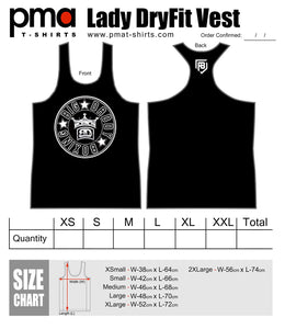 Big Daddy dry fit female singlet