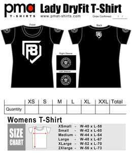 F8 dry fit female shirt